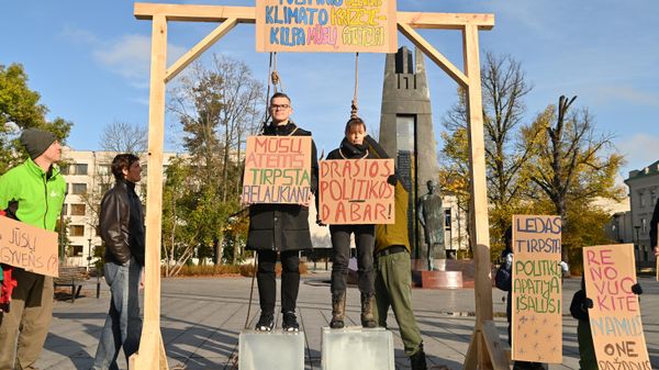 Акция экологов в Вильнюсе - Sputnik Литва