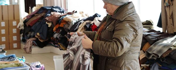 Центр помощи беженцам с Украины Центр помощи беженцам с Украины - Sputnik Литва