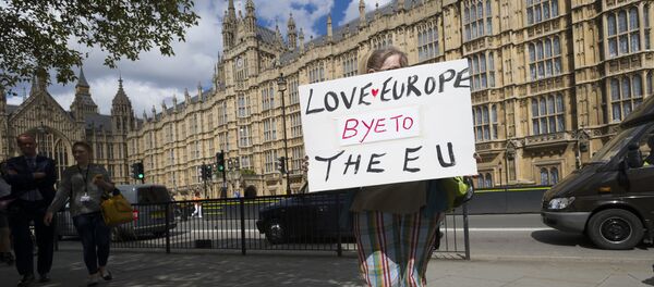 Референдум в Британии по сохранению членства в ЕС - Sputnik Литва