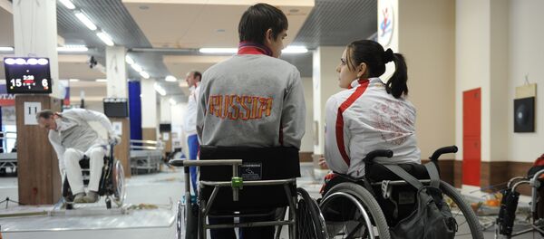 Российские паралимпийцы. Архивное фото - Sputnik Литва