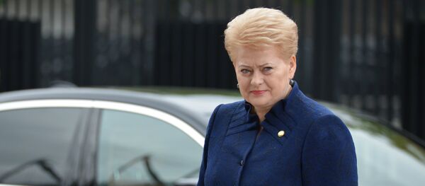 Президент Литвы Даля Грибаускайте - Sputnik Литва