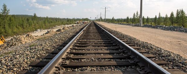 Строительство БАМа-2 в Амурской области - Sputnik Литва