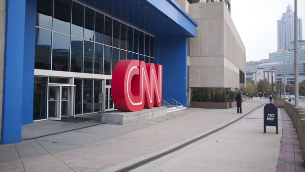 Здание телеканала CNN в Атланте, архивное фото - Sputnik Литва