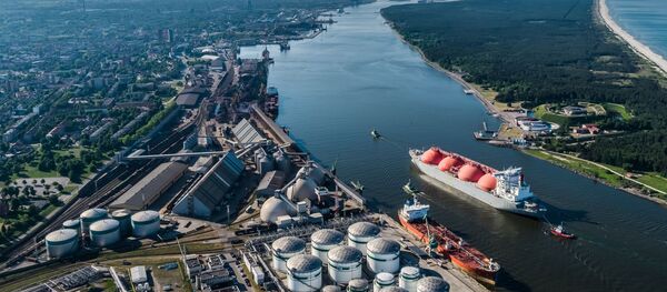 СПГ танкер в Литве, архивное фото - Sputnik Литва