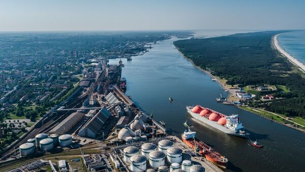 СПГ танкер в Литве, архивное фото - Sputnik Литва