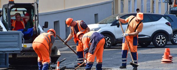 Рабочие мигранты, архивное фото - Sputnik Литва