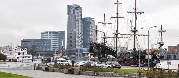 Город Гдыня, Польша, архивное фото - Sputnik Литва