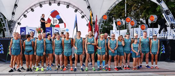 Мероприятия в честь Балтийского пути в Вильнюсе Мероприятия в честь Балтийского пути в Вильнюсе - Sputnik Lietuva