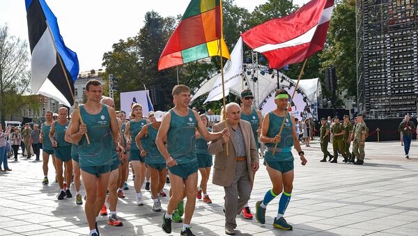 Мероприятия в честь Балтийского пути в Вильнюсе - Sputnik Литва
