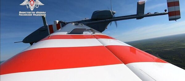 Rusijos žvalgomojo nepilotuojamo aparato pirmasis skrydis - Sputnik Lietuva