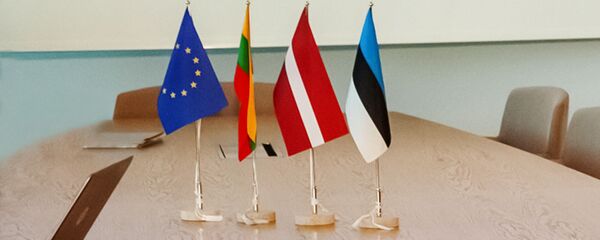 Флажки стран Балтии, архивное фото - Sputnik Литва