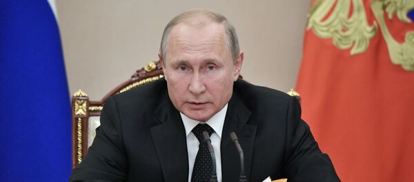 Президент РФ В. Путин провел заседание Совбеза РФ, 23 августа 2019 года - Sputnik Литва