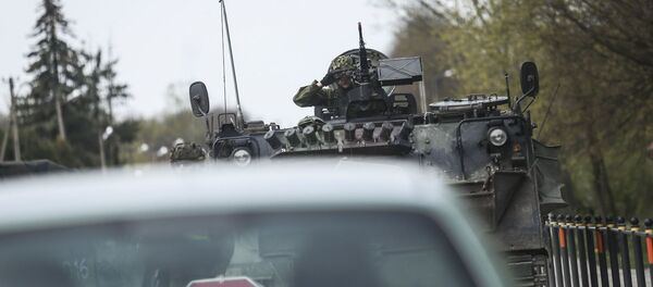 В аварию попал траулер с военной техникой - Sputnik Литва