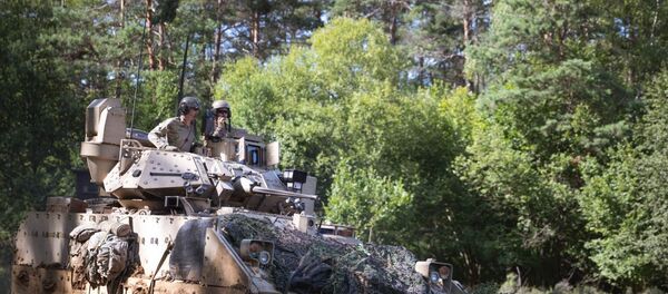 Vokietijoje baigėsi tarptautinės pratybos Jungtinis ryžtas Vokietijoje baigėsi tarptautinės pratybos Jungtinis ryžtas - Sputnik Lietuva