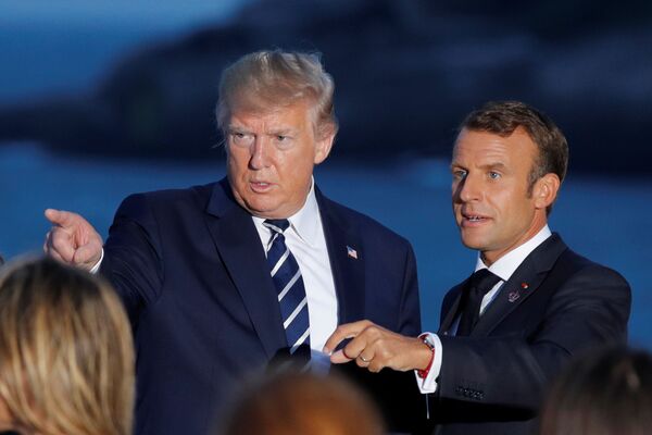 Guardian рассказала, как Трамп поссорился с лидерами G7 из-за России Guardian рассказала, как Трамп поссорился с лидерами G7 из-за России - Sputnik Литва