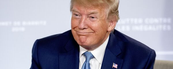 Президент США Дональд Трамп, архивное фото - Sputnik Литва