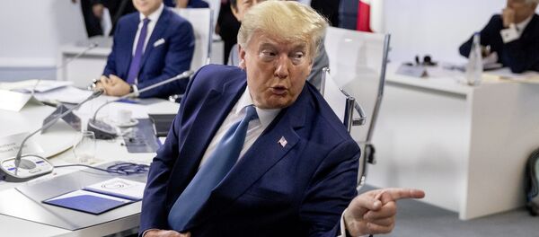 Президент США Дональд Трамп, архивное фото - Sputnik Литва