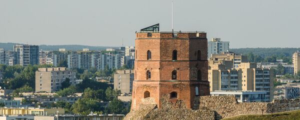 Гора Гедиминаса на фоне панорамы Вильнюса, архивное фото - Sputnik Литва