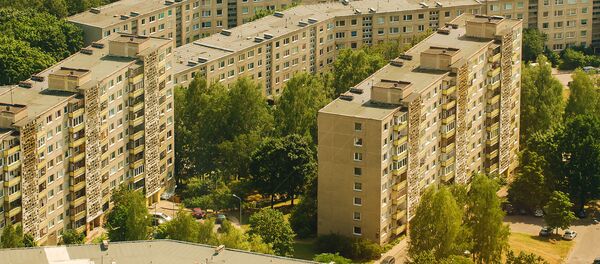 Микрорайон Вильнюса Лаздинай, архивное фото Микрорайон Вильнюса Лаздинай, архивное фото - Sputnik Литва