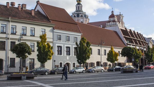 Улица Старого города в Вильнюсе, архивное фото - Sputnik Литва