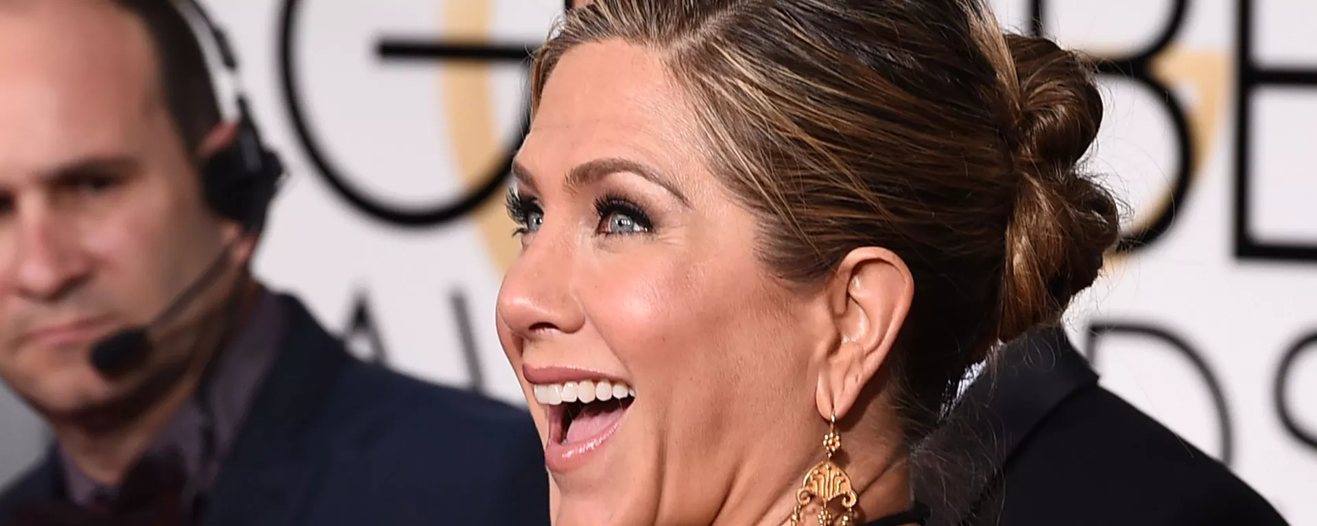Актриса Дженнифер Энистон на церемонии награждения Golden Globe Awards в Калифорнии  - Sputnik Lietuva, 1920, 05.04.2021
