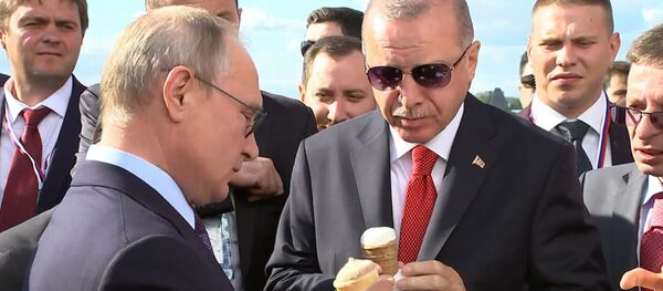 Šalių vadovai išbandė skanėstus MAKS-2019 aviacijos parodoje Šalių vadovai išbandė skanėstus MAKS-2019 aviacijos parodoje - Sputnik Lietuva