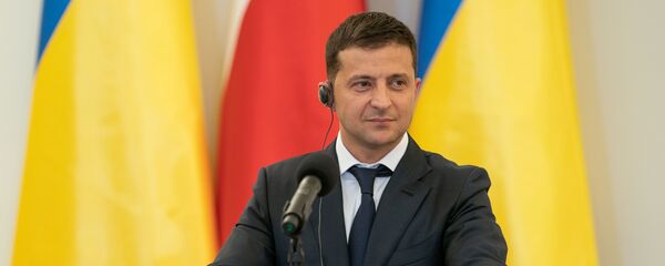 Президент Украины Владимир Зеленский, архивное фото Президент Украины Владимир Зеленский, архивное фото - Sputnik Lietuva