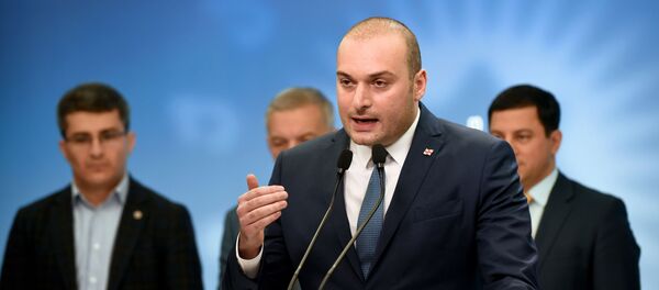 Премьер-министр Грузии Мамука Бахтадзе, архивное фото Премьер-министр Грузии Мамука Бахтадзе, архивное фото - Sputnik Lietuva