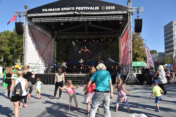 Спортивный фестиваль в Вильнюсе - Sputnik Литва