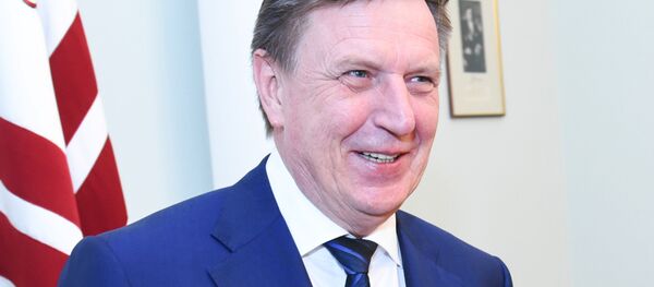 Премьер-министр Латвии Марис Кучинскис, архивное фото - Sputnik Литва