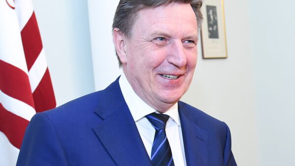 Премьер-министр Латвии Марис Кучинскис - Sputnik Lietuva