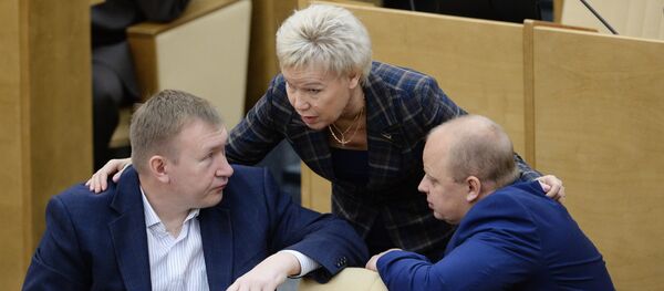 Член комитета Государственной Думы РФ по физической культуре, спорту и делам молодежи Рима Баталова - Sputnik Литва