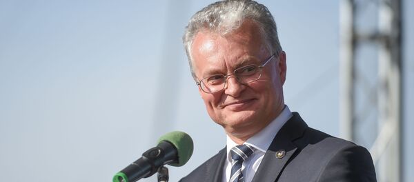 Президент Литвы Гитанас Науседа, архивное фото - Sputnik Литва