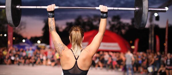 Спортивный фитнес-фестивальв Вильнюсе Спортивный фитнес-фестивальв Вильнюсе - Sputnik Lietuva