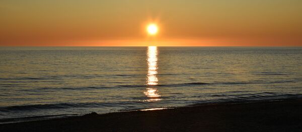 Закат в Паланге, архивное фото Закат в Паланге, архивное фото - Sputnik Lietuva