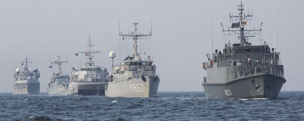Корабли НАТО в Балтийском море, архивное фото - Sputnik Литва
