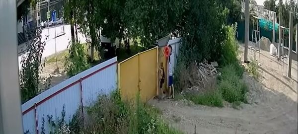 Двое подростков с трудом украли садовую тачку - Sputnik Lietuva