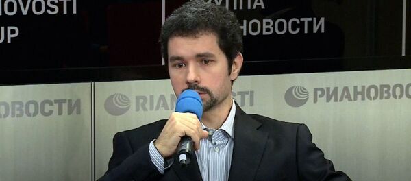 Руководитель аналитического управления Фонда национальной энергетической безопасности Александр Пасечник, архивное фото - Sputnik Литва