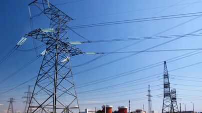 Линии электропередач, архивное фото