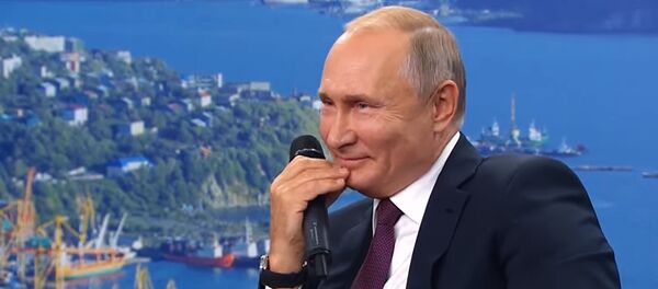 Путин пошутил про чужую тещу - Sputnik Lietuva