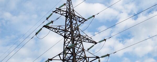 Опора линии электропередач, архивное фото - Sputnik Литва