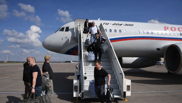 Участники договоренности об освобождении между Россией и Украиной прилетели в Москву - Sputnik Литва