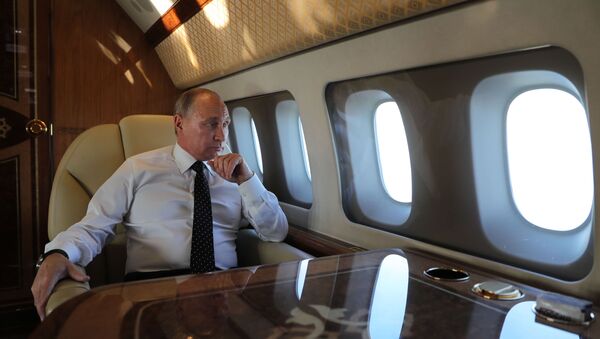 Президент РФ В. Путин посетил авиабазу Хмеймим в Сирии - Sputnik Lietuva