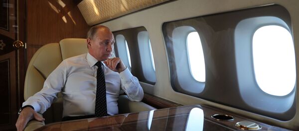 Президент РФ В. Путин посетил авиабазу Хмеймим в Сирии - Sputnik Lietuva