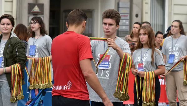 Вильнюсский международный марафон -2019  - Sputnik Lietuva