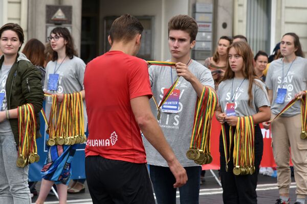 Вильнюсский международный марафон -2019  - Sputnik Литва