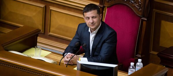 Президент Украины Владимир Зеленский, архивное фото - Sputnik Lietuva