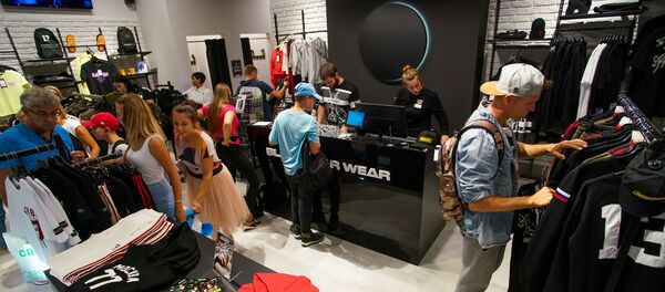 Открытие нового корпуса торгового центра Alfa, архивное фото Открытие нового корпуса торгового центра Alfa, архивное фото - Sputnik Литва