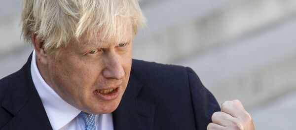 Премьер-министр Великобритании Борис Джонсон, архивное фото - Sputnik Литва