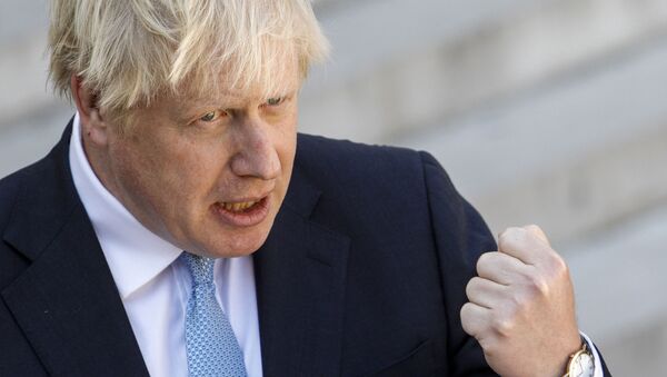 Премьер-министр Великобритании Борис Джонсон, архивное фото - Sputnik Литва